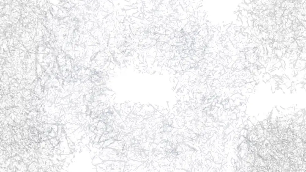 Various shades of grey slashes and strokes on a white background